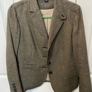 Gap jacket like new wool tweed size 12 non smoking house